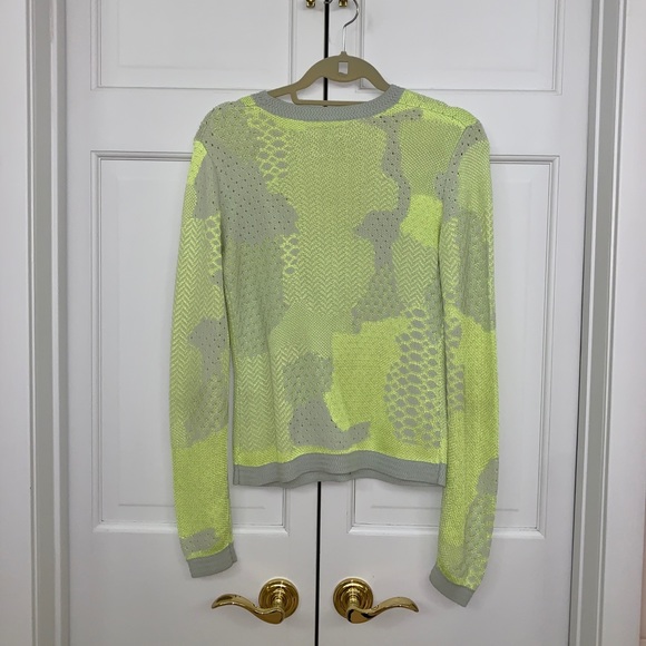 Opening Ceremony Neon Yellow Knit Sweater - Picture 10 of 14